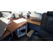 Medium Maple L Suite Desk with Detachable Meeting Table